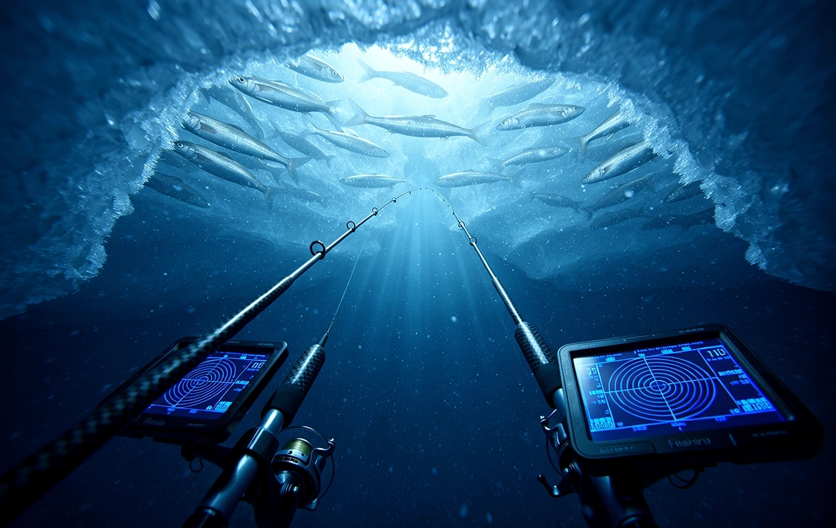 Underwater arctic environment
